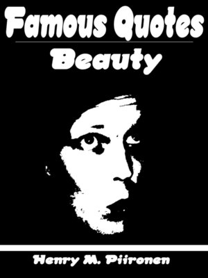 cover image of Famous Quotes on Beauty